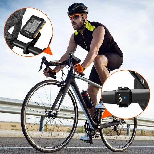 Miniatura 5 de COOSPO Paquete GPS Bike Computer BC200 Cadencia Sensor de Velocidad Bluetooth ANT+Ciclismo RPM Sensor BK467