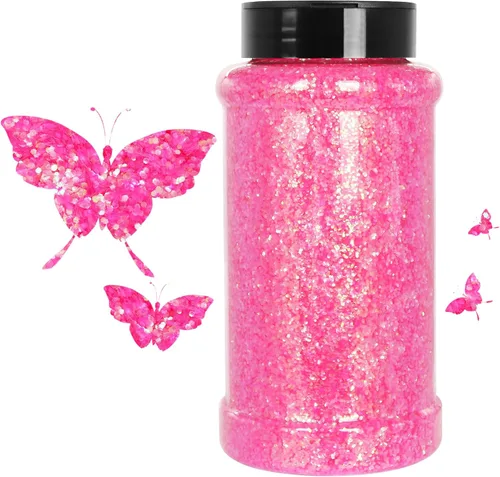 Miniatura 29 de Purpurina blanca ultrafina, 16 oz (1 lb), purpurina fina para manualidades de resina, uñas, vasos, slime, cosméticos y decoración de festivales