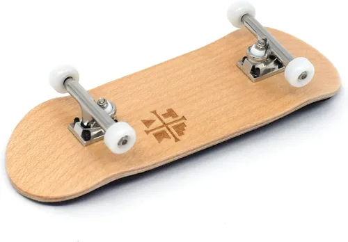 Miniatura 2 de Teak Tuning Diapasón Pro Completo de 32mm - Totalmente Ensamblado con Componentes de Nivel Pro - Tabla de Madera con Forma Pro (32x97mm), Ruedas