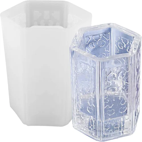 Miniatura 13 de Molde de silicona epoxi grande para moldeo de resina, cemento, yeso, chocolate, galletas, dulces, hielo, bricolaje, cilindro, 4.4 x 3 pulgadas