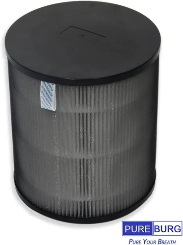 Miniatura 3 de PUREBURG Filtro de repuesto compatible con Jafända JF100 Jafanda purificador de aire JF100-RF, H13 True HEPA y filtración multicapa de carbón