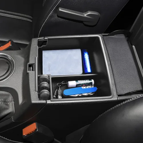 Miniatura 6 de EDBETOS Ranger Bandeja Organizadora de Consola Compatible con Ford Ranger XL XLT Lariat 2019-2023 Accesorios Material de Plástico ABS Bandeja