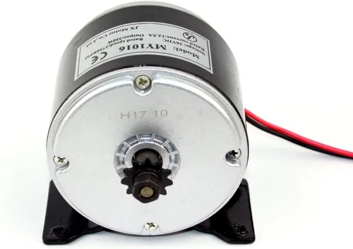 Miniatura 3 de Kit de motor de carro de 24V36V 350W Kit de repuesto de bicicleta de motocross Gokart Minibike 25H Kit de motor de transmisión por cadena