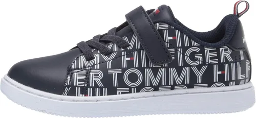 Miniatura 8 de Tommy Hilfiger Unisex-Niño Niños Th Iconic Court Logo Ps Sneaker