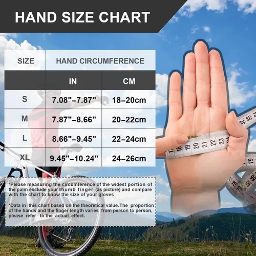 Miniatura 6 de Souke Sports Guantes de ciclismo para bicicleta de carretera, ligeros, acolchados, guantes de medio dedo, para ciclismo, ciclismo, transpirables