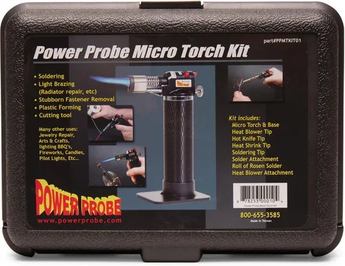 Miniatura 2 de Power Probe PPMTKIT01 - Kit de micro antorcha, color negro