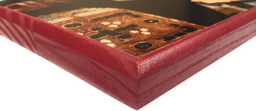 Miniatura 3 de Icono cristiano ortodoxo griego de madera San Arcángel Miguel (5.5" x 7.5")