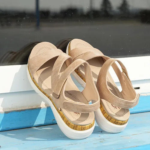 Miniatura 3 de ORTOREX Sandalias ortopédicas cómodas para caminar para mujer