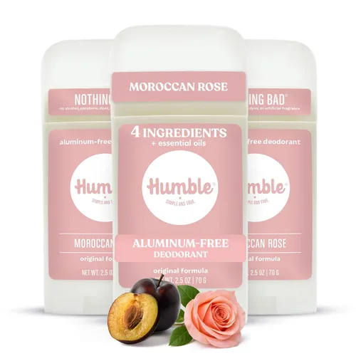 Miniatura 38 de HUMBLE BRANDS - Formula original de desodorante sin aluminio Control de olores, larga duración, bicarbonato de sodio, aceites esenciales, sutil