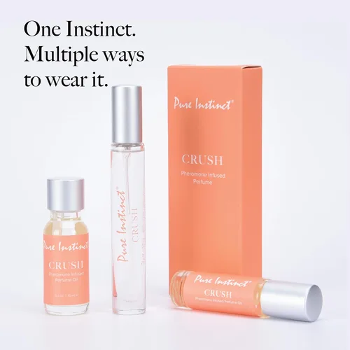 Miniatura 7 de Pure Instinct CRUSH The Original - Perfume de aceite esencial con infusión de feromonas, para sus mujeres, listo para la TSA