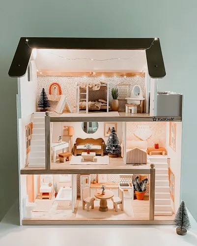 Miniatura 7 de Muñeca Chelsea Cottage con muebles KidKraft