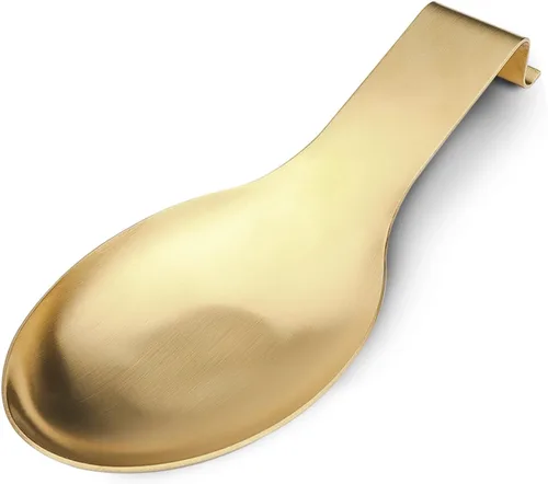 Miniatura 21 de VanlonPro Soporte de cuchara de acero inoxidable, soporte para cucharón de espátula, soporte para cuchara de utensilios de acero inoxidable, acabado