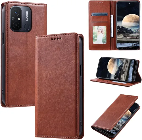 Miniatura 15 de Funda de cuero compatible con Google Pixel 7, compatible con Google Pixel 7 5G GVU6C GQML3 Flip Folio PU Funda de cuero negro