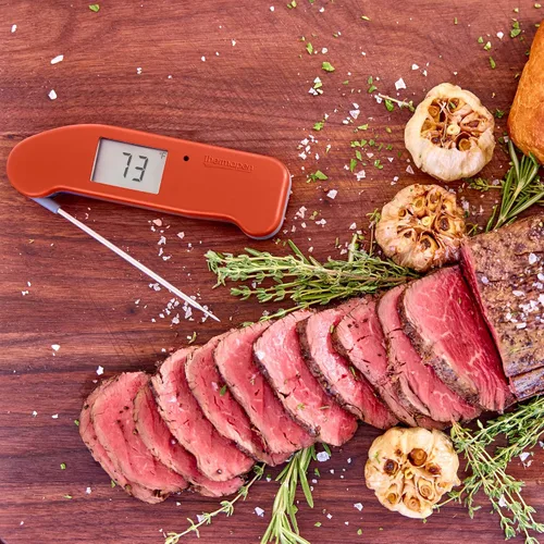 Miniatura 2 de ThermoWorks Thermapen ONE - Termómetro de lectura instantánea recomendado n.º 1, color rojo pimienta de cayena Pimienta de Cayena Roja