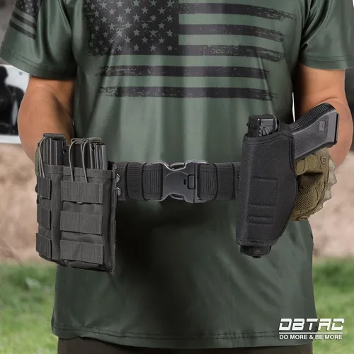 Miniatura 7 de DBTAC Cinturón de Servicio de Nylon de 2" con 4 Sujetadores Cinturones Utilitarios Tácticos de Policía Seguridad para Aplicación de la Ley Patrulla