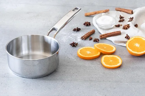 Miniatura 8 de BRA COOKWARE Signature - Juego de utensilios de cocina de acero inoxidable de 10 piezas Juego de ollas y sartenes profesionales Juego de cocina