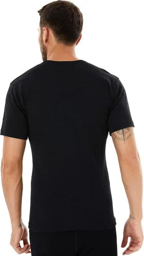 Miniatura 4 de Merino Wool Undershirt for Men 185 Lightweight Base Layer Men's Crewneck T-Shirt, 100% Merino Wool
