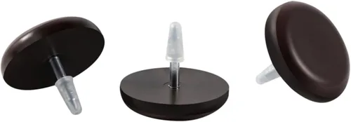 Miniatura 8 de Furniture Glides Sliders-Furnigear PTFE (teflón) para mover patas de silla, deslizadores para alfombras y superficies de madera dura, mueve tus