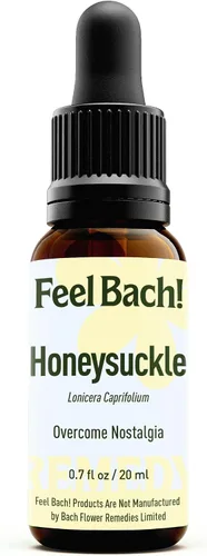 Miniatura 2 de Feel Bach! Flower Essence Dropper Madreselva, 0.7 fl oz, 0.7 fl oz