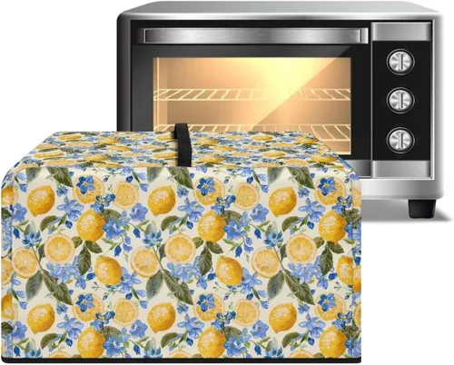 Miniatura 14 de Cubierta de horno de microondas de convección para encimera, tostadora, horno, protector de electrodomésticos para decoración de cocina del hogar