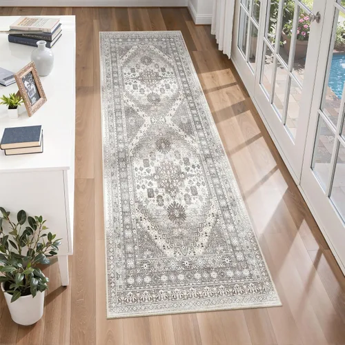 Miniatura 122 de zesthome Alfombra 4x6 - Alfombra Resistente a Manchas Lavable, Alfombras con Respaldo Antideslizante para Sala de Estar, Alfombras Pequeñas de Área