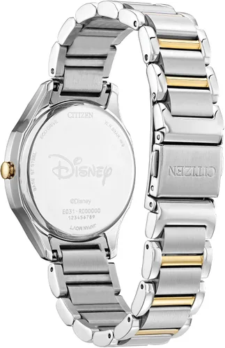 Miniatura 2 de Citizen Reloj de pulsera clásico de Disney para mujer, Dos tonos