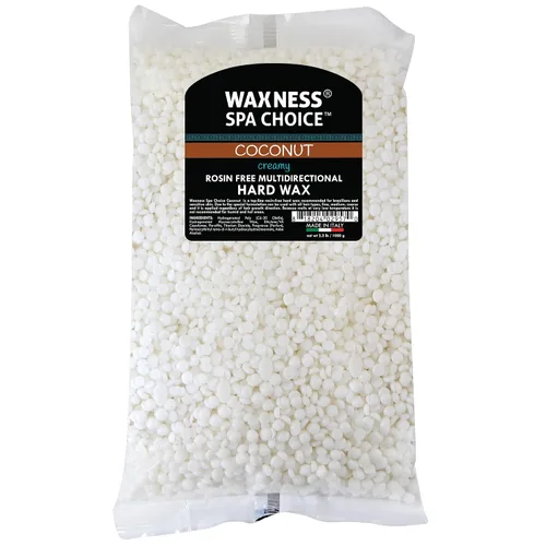 Miniatura 2 de Waxness Spa Choice - Cera dura multidireccional sin colofonia a granel de coco 26.6 lb / 12 kg