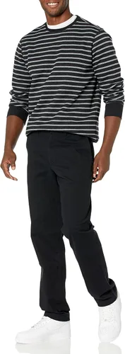 Miniatura 4 de Tienda Essentials Pantalón caqui elástico casual de ajuste recto para hombre