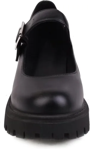 Miniatura 5 de Odisen Mary Janes Shoes Women Platform Chunky Ankle Strap Uniform Dress Shoes