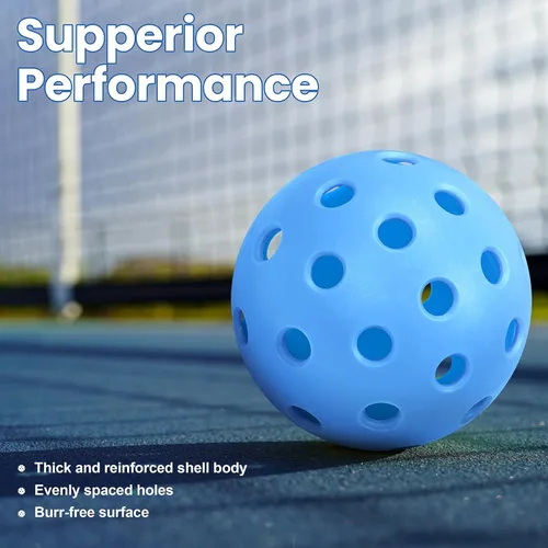 Miniatura 5 de FoDau770 Bolas de pickleball Azul