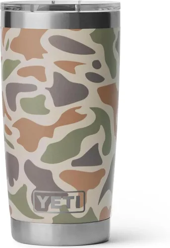 Miniatura 39 de YETI Rambler - Vaso de acero inoxidable con aislamiento al vacío de 20 onzas con tapa MagSlider Todo acero inoxidable