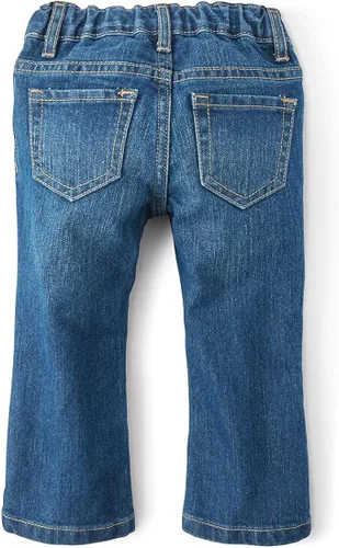Miniatura 4 de The Childrens Place Baby Toddler Girls Basic Bootcut Jeans