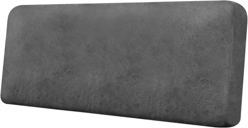 Miniatura 119 de Funda de cojín para sofá con aspecto de cuero, 1 unidad, elástica, para sala de estar, funda de cojín individual para sofá, protector de asiento