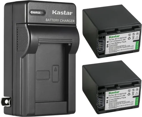 Miniatura 5 de Kastar Reemplazo del cargador de batería de pared de CA NP-FV100 para Sony HDR-CX130, HDR-CX150, HDR-CX155, HDR-CX160, HDR-CX180, HDR-CX190
