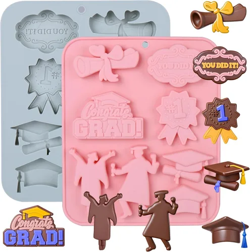 Miniatura 15 de Palksky Moldes de chocolate de vaquero, paquete de 2 moldes de silicona con temática occidental para hornear con botas de caballo de vaquero, 4