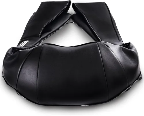 Miniatura 8 de Giantex Shiatsu Masajeador de cuello y espalda con calor, almohada eléctrica de masaje 3D para cuello, espalda, hombros, pies, pies, alivio