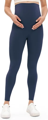 Buttergene Leggings de maternidad para mujer sobre el vientre, pantalones de entrenamiento de maternidad, leggings de yoga para embarazo