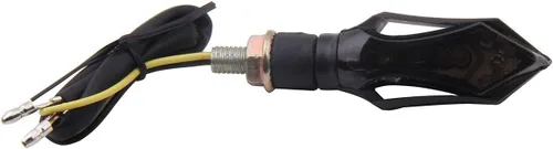 Miniatura 2 de Luces LED intermitentes con lente ahumada, color negro, compatible con Kawasaki Ninja H2R