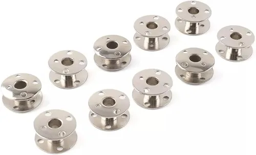 Miniatura 4 de Bequilter Piezas de la máquina de coser de bobinas de metal #172222 Clase 66 para cantante 66 66-16 (10)