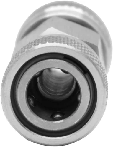 Miniatura 5 de Paintball PCP Doble 0.315 in Adaptador de acoplamiento de desconexión rápida hembra Acoplador de acero inoxidable HPA CO2 tanque de aire Conector
