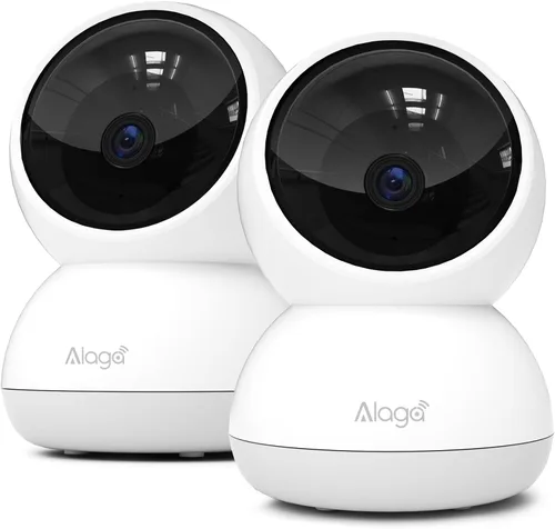 Miniatura 12 de Cámara para interiores, cámara de seguridad HD 3K para interiores, cámara para mascotas con inclinación panorámica de 360°, audio bidireccional