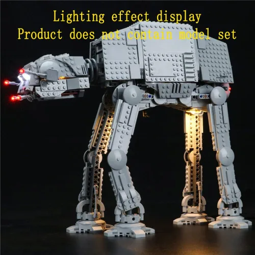 Miniatura 4 de GEAMENT Kit de luces LED versión 2020 compatible con modelos de construcción Lego 75288 at-at (versión 2020) (juego de modelos no incluidos)
