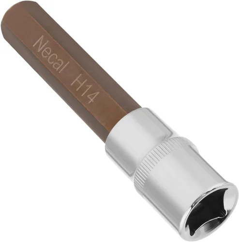 Miniatura 30 de Utoolmart 1/2-Inch Drive x T50 Torx Bit Socket S2 Acero 55mm/2.17" Longitud Auto Reparación Herramienta Listo Impacto 2 Pcs
