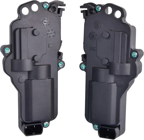 RLP Actuador eléctrico para cerradura de puerta lateral izquierdo y derecho compatible con Ford F250 F350 F450 Excursion Expedition Mercury Mazda