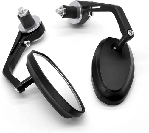 Miniatura 9 de KaftKO Motorbike Mirrors,for Yamaha tdm-900 850 mt125 mt03 mt01 mt125 03 01 xt660 22mm Motorcycle Mirror White Glass Handle Bar End Rearview Side