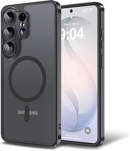Miniatura 38 de Funda para iPhone 11 con protector de pantalla, compatible con MagSafe, ultra delgada, translúcida, mate, a prueba de golpes, color negro