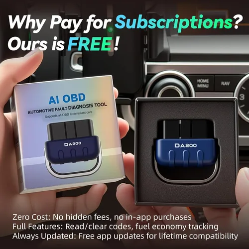 Miniatura 3 de Escáner OBD2 Bluetooth herramienta de diagnóstico compatible con iOS y Android, lector de código de coche OBD II para vehículos - Sin cuota