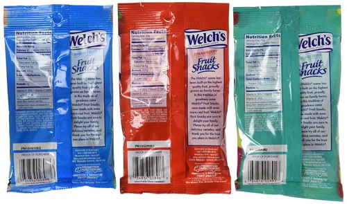 Miniatura 2 de Welch's Snacks de frutas, bolsas de 2.25 onzas, 24 unidades, paquete variado