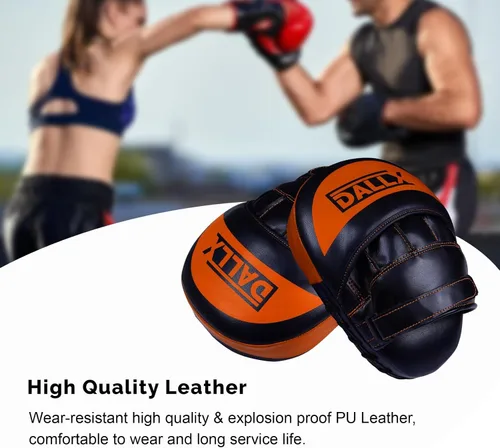 Miniatura 5 de DALLX Guantes deportivos con gancho y Jab curvados para entrenamiento de artes marciales, karate, kickboxing, muay thai, con correas ajustables
