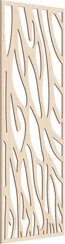 Miniatura 84 de 9 3/8"W x 24 3/8"H x 1/4"T Bristol Decorativos Paneles de Pared de Madera Calado, Cereza
